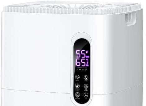 White Humidifier Accessories for Home by MONISEN