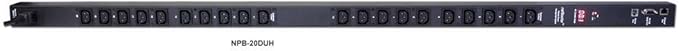 netBooter NPB-20DU Remote Switched & Metered 0-U 20 Outlet Power Strip/PDU - Image 2