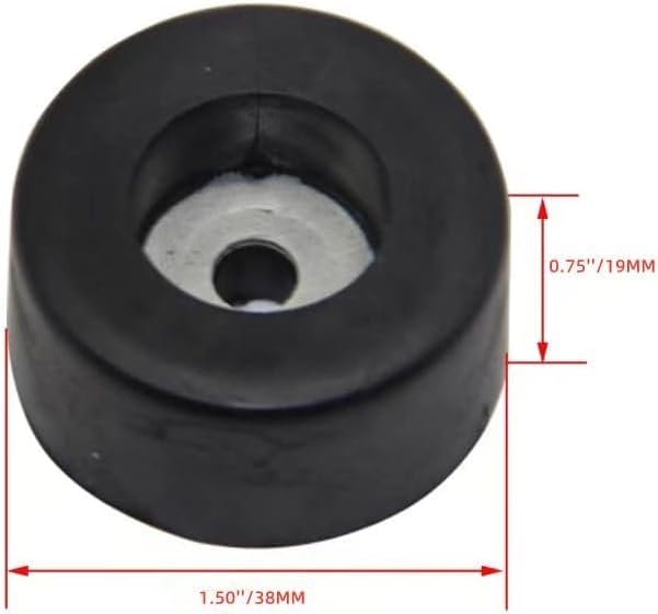 Anti Vibration Foot Pad Isolator Rubber Bumper Compatible - Image 4