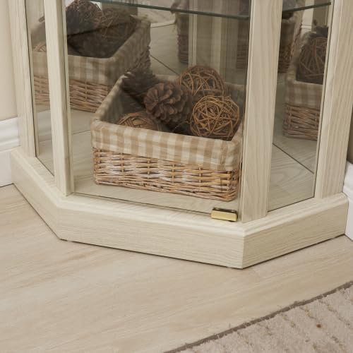 Elegant Corner Curio Cabinet - Image 9
