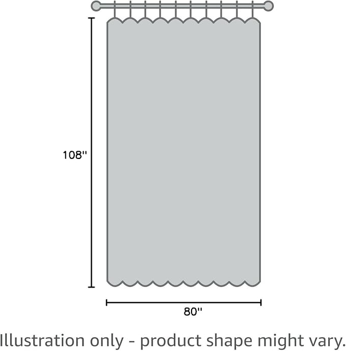 NICETOWN Sliding Door Curtain 108 inches Long - Image 8