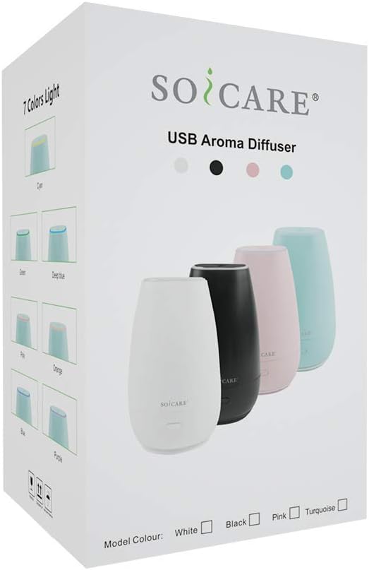 SOICARE Car Diffuser, Small Portable Car Essential Oil Diffuser - Image 7