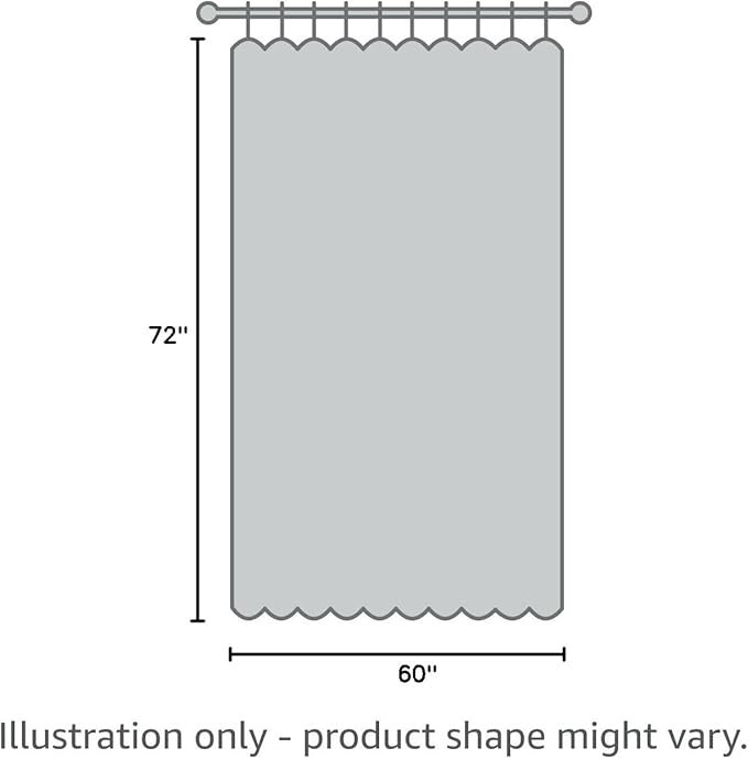 Hiasan Room Darkening Curtains for Bedroom, 60 x 72 Inches - Image 6