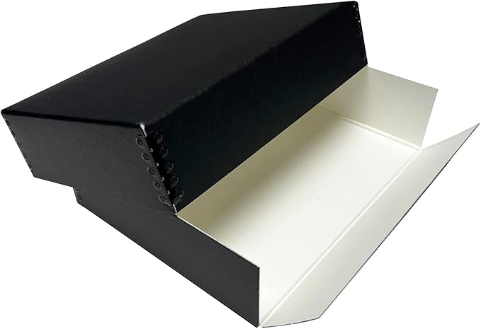 Lineco Museum Archival Storage Box, Drop Front Design - Image 9