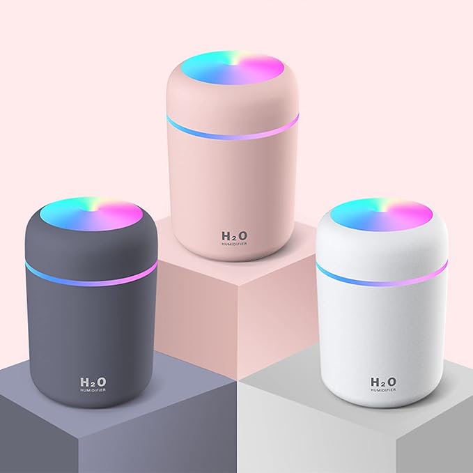 Colorful Cool Mini Humidifier, Essential Oil Diffuser Aroma Essential Oil USB - Image 7
