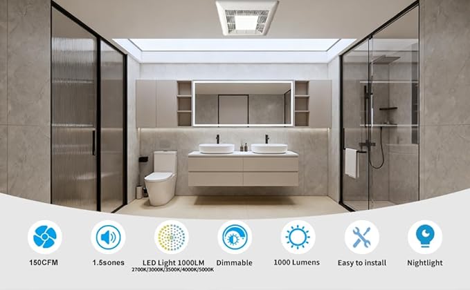 Tech Drive Bathroom Exhaust Fan - Image 6