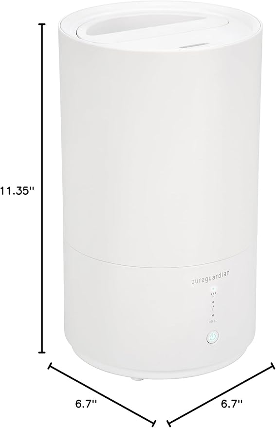 PureGuardian 30-Hour 0.80 Gal. Top Fill Cool Mist Ultrasonic Humidifier - Image 10