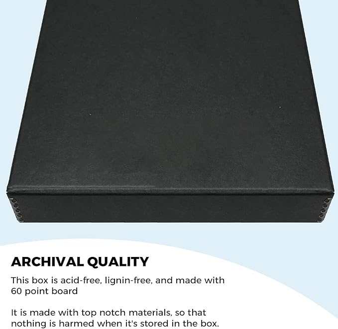 Golden State Art, Archival Folio Storage Box 11x14, Clamshell Design - Image 8