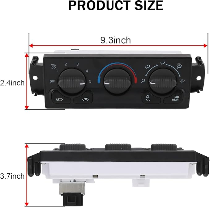 Front A/C Heater Climate Control Module Compatible - Image 7