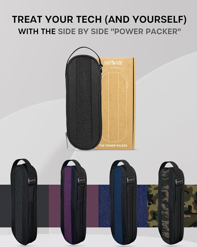 SIDE BY SIDE Electronics Organizer Travel Case - Image 10