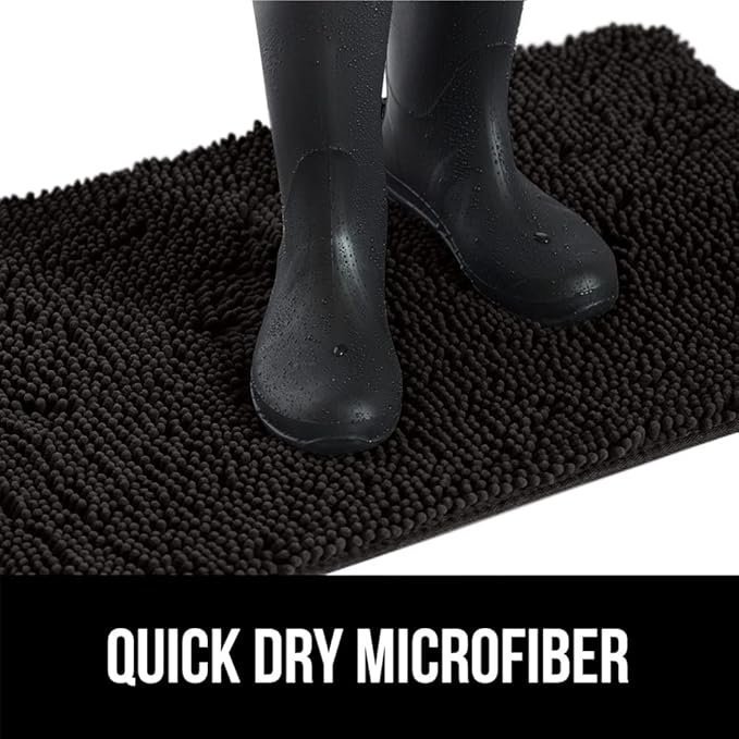 GORILLA GRIP SOAKSTOPPER Dog Door Mat, 60x36 Machine Washable Rug Absorbent - Image 9