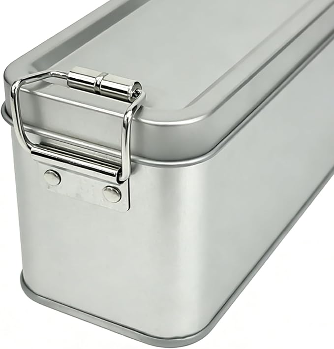 Tin Containers With Lids - Image 8