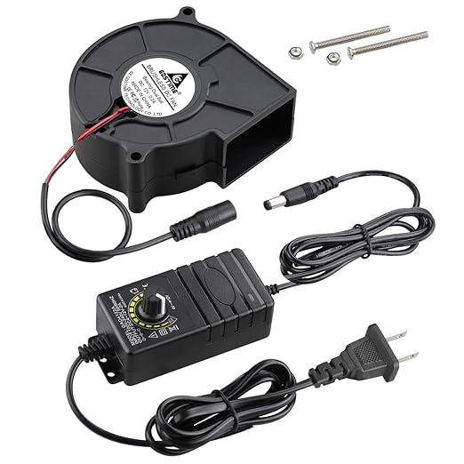 GDSTIME 75mm x 30mm Blower Fan 12V - Image 6