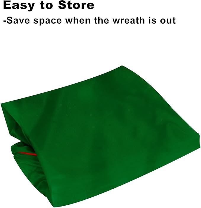 Christmas Wreath Storage Bag 25inch -Large Christmas Wreath Storage - Image 7