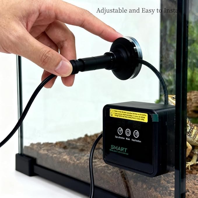 Reptile Mister System, Mister for Reptile Tank Terrarium Fogger/Humidifier & - Image 6
