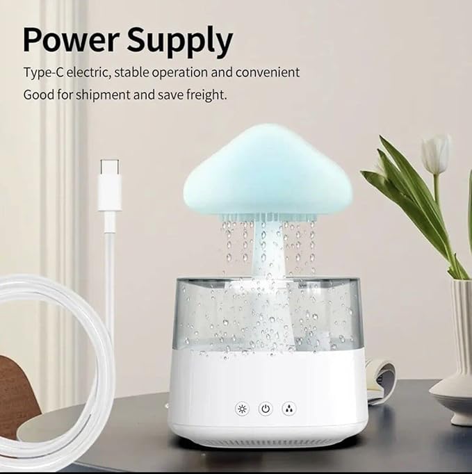 Rain Cloud Humidifier Water Drip - Image 6