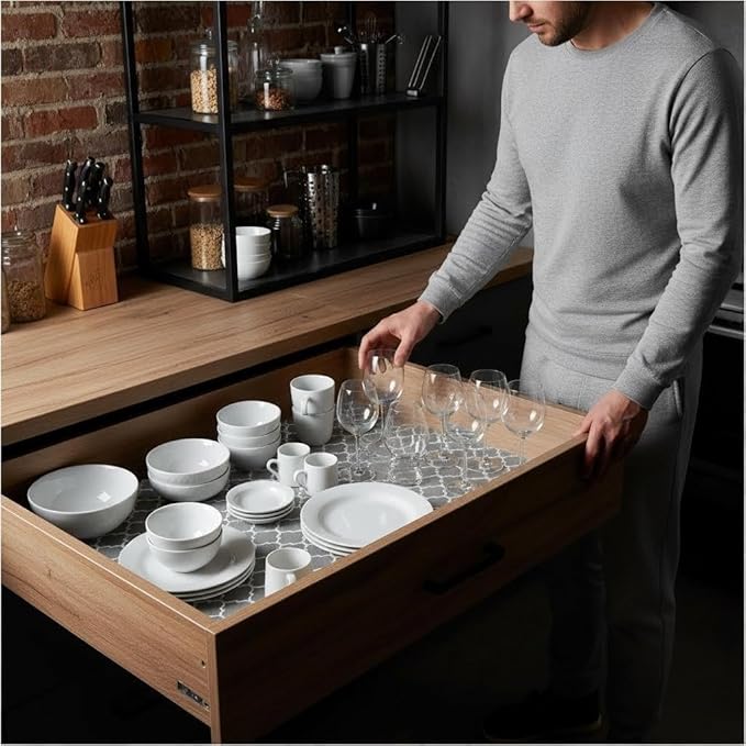 Coavas Extra Grip Thickened Shelf and Drawer Liner - Image 8