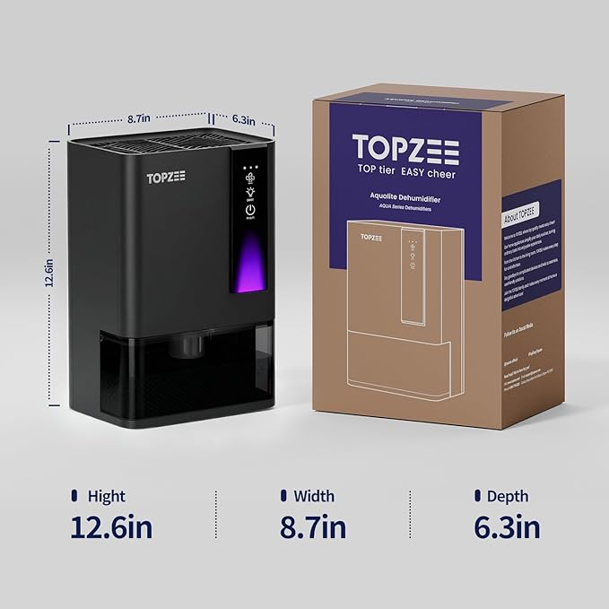 Dehumidifiers for Home, Dehumidifier for Bedroom Bathroom Basement - Image 7