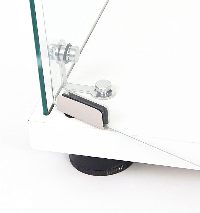Yoluckea 3-Tier Glass Display Cabinet - Image 9