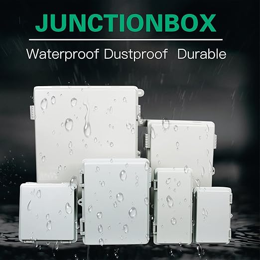 Sunnyglade ABS Plastic Dustproof Waterproof IP65 Junction Box Universal Durable - Image 6