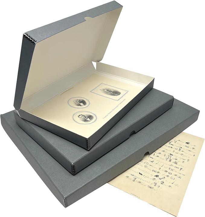 Lineco Folio Storage Box, Clamshell Design - Image 8