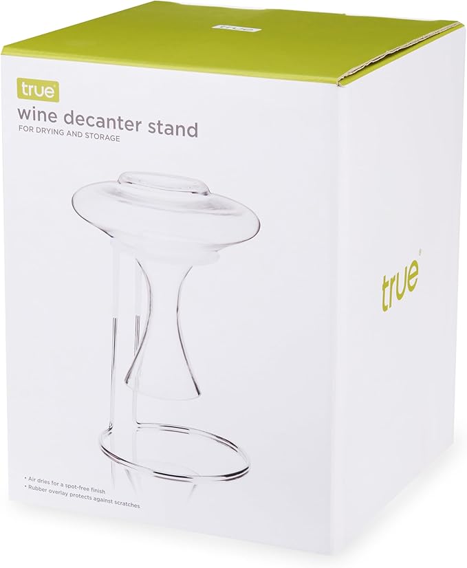 True Wine Decanter Drying Stand and Holder, Essential Accessory Glassware Rack - Image 5