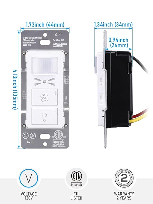 TORCHSTAR Humidity Sensor Switch - Image 7