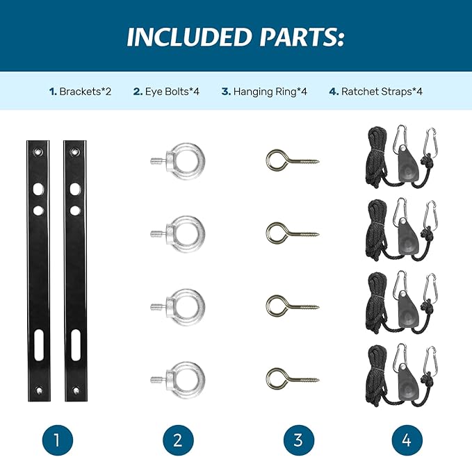 ARGENDON Hanging Kits for Compact Dehumidifiers, Easy Way to Raise and Lower - Image 7