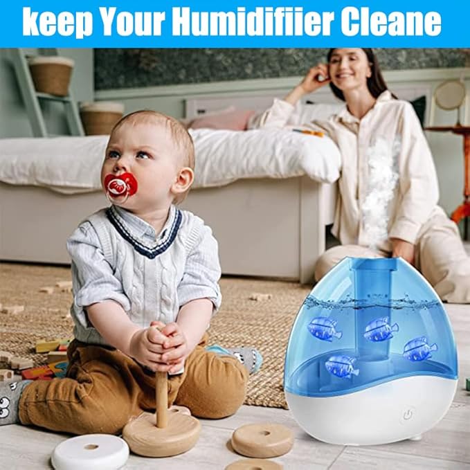 12PCS Universal Humidifier Tank Cleaner, Demineralization Cleaning Ball - Image 7