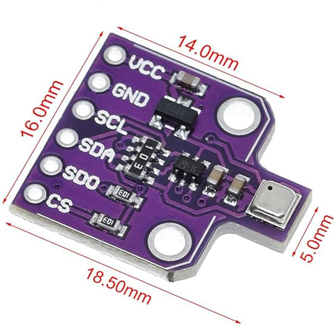2 packs BME680 Digital 4-in-1 Environmental Sensor Module - Image 6