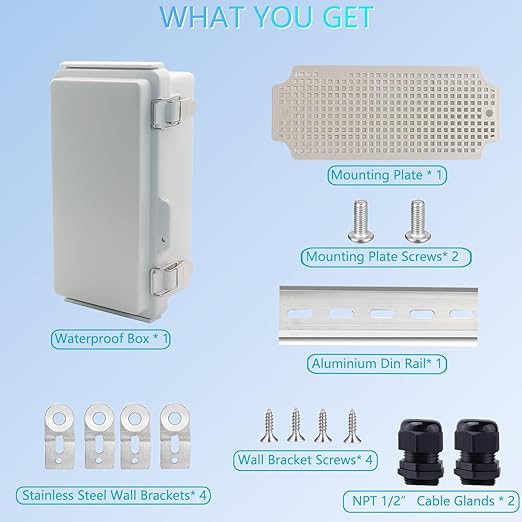 Waterproof Junction Box, ABS Plastic Electrical Box - Image 6
