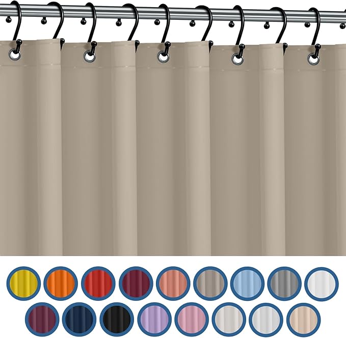 Premium Shower Curtain Liner, 6G PEVA Shower Curtain - Image 7