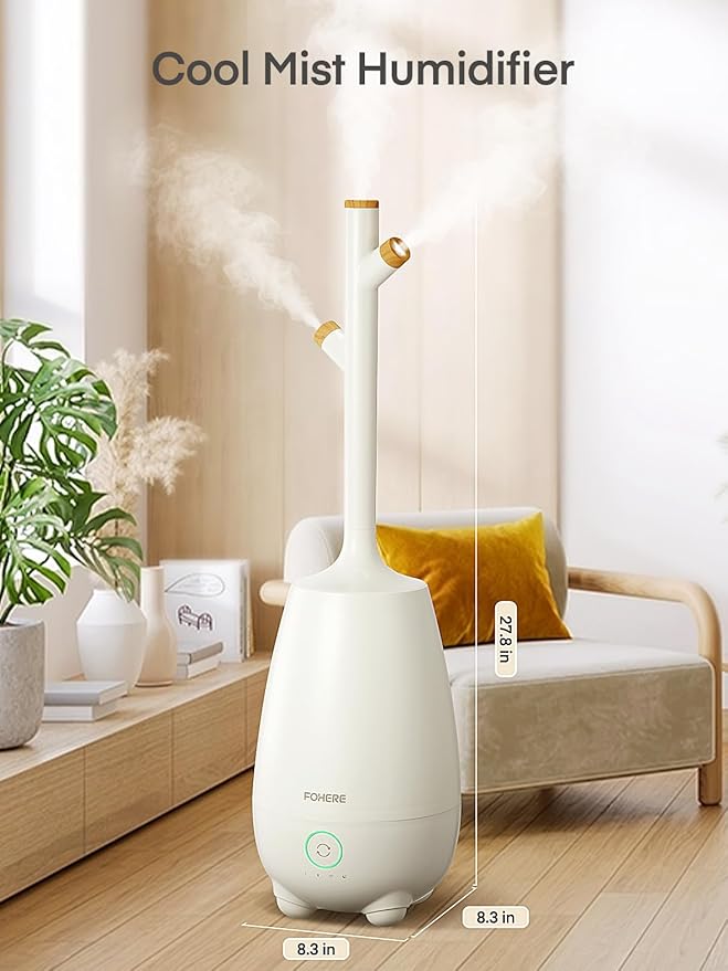 Humidifiers for Bedroom Large Room Home, 5L Quiet Cool Mist Top Fill Humidifier - Image 8