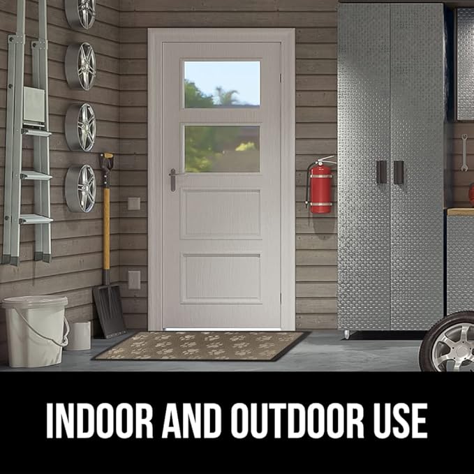 GORILLA GRIP 100% Waterproof All-Season WeatherMax Doormat US Designed Natural - Image 9