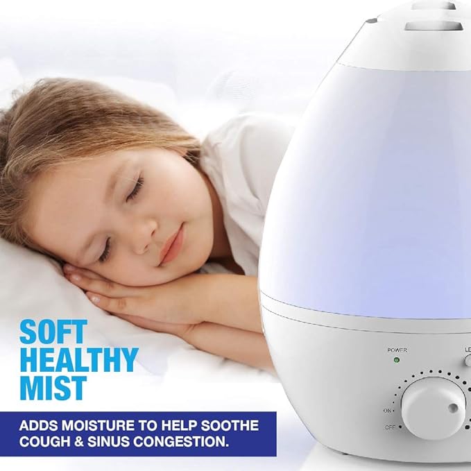 Bell+howell 7 Led Color Changing Humidifer - Image 8