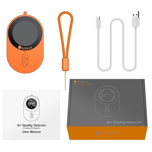 Neoteck Indoor Air Quality Meter Portable Carbon Monoxide Detector 0-1000ppm & - Image 8