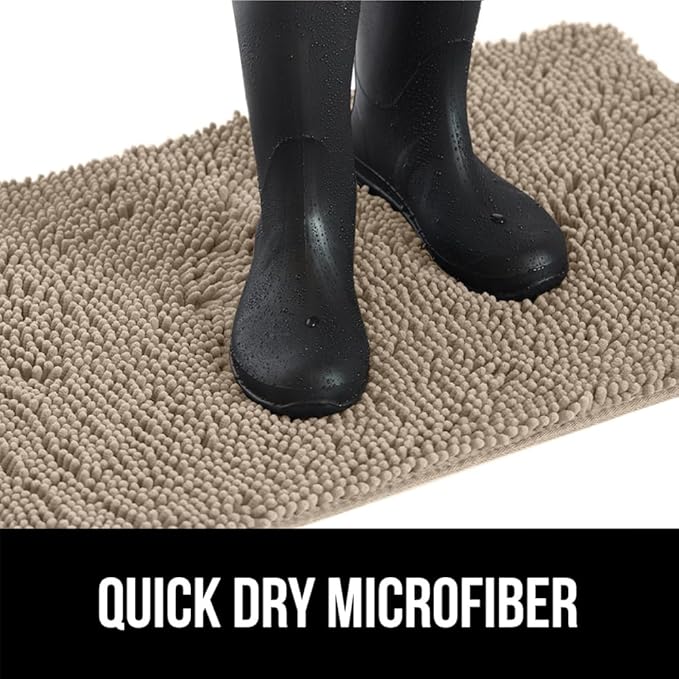 GORILLA GRIP SOAKSTOPPER Dog Door Mat, 60x36 Machine Washable Rug Absorbent - Image 10