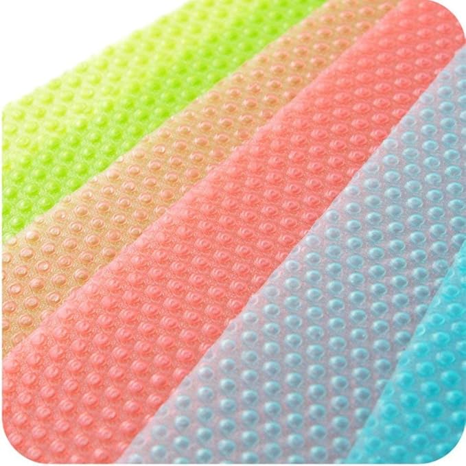 9 Pack Refrigerator Mats, Washable Fridge Mats Liners Easy to Clear Fridge Pads - Image 6