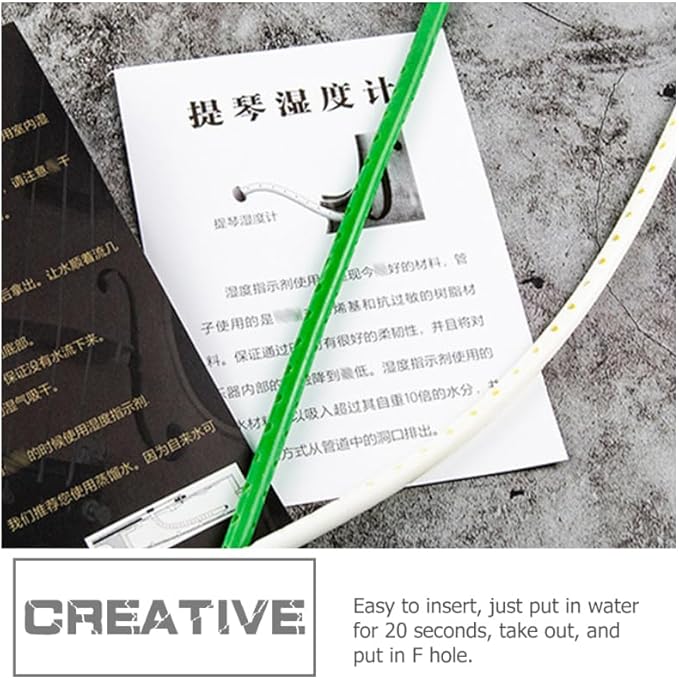 Violin Humidifier for F-Holes: Soft Rubber Soundhole Humidifier to Prevent - Image 9