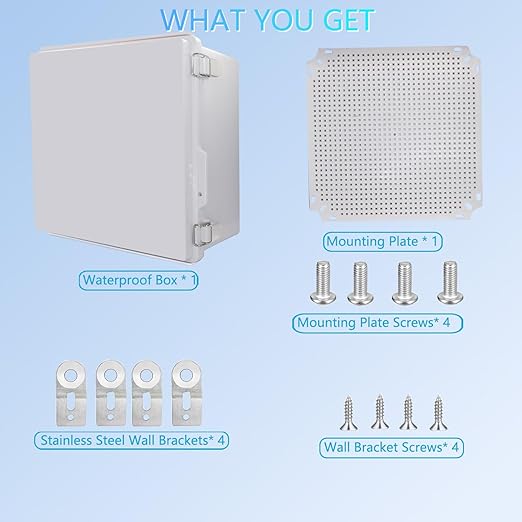 Waterproof Junction Box, ABS Plastic Electrical Box - Image 6