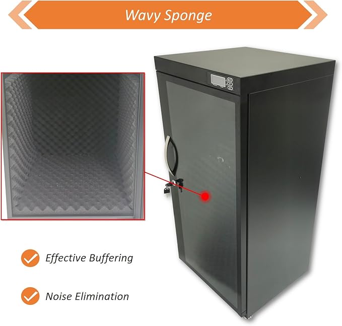 INTBUYING Musical Instrument Storage Dry Cabinet Electronic Dehumidifier - Image 9