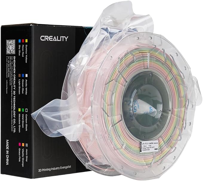 Creality 3D Printer Filament, Rainbow PLA Filament 1.75mm, Enhanced Toughness - Image 8