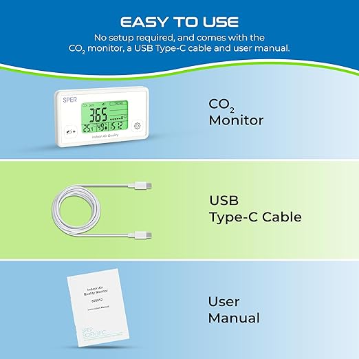 Sper Scientific Indoor Air Quality Monitor - Image 7