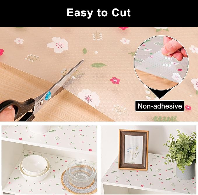 Cooyes Shelf Liner – Premium Non-Adhesive Cabinet & Drawer Liner - Image 8