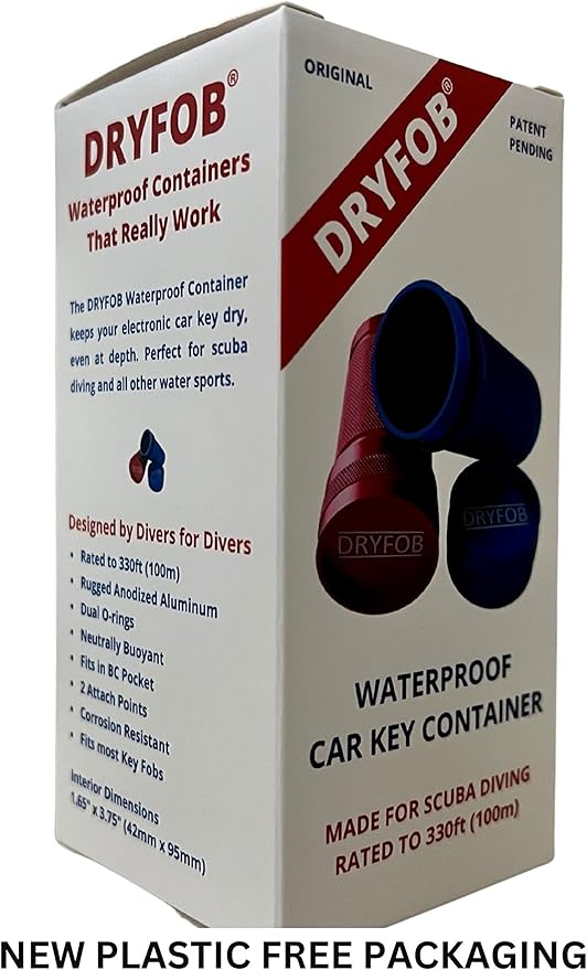 DRYFOB Waterproof PLB or Car Key Container, Holder - Image 8