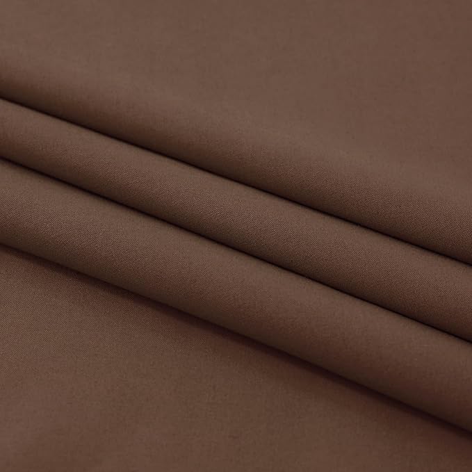 L.Z.E Brown Light Filtering Curtains - Image 8