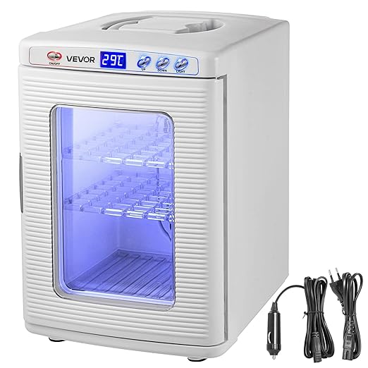 Happybuy White Reptile Incubator 25L Scientific Lab Incubator Digital Incubator - Image 9