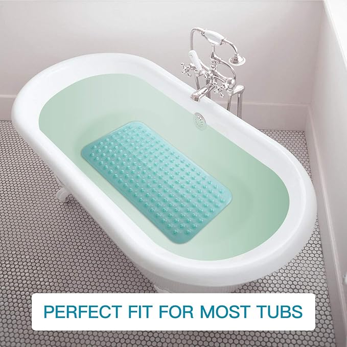 YINENN Bath Tub Shower Stall Mats 31x15.5 Inch Non-Slip and Latex Free - Image 7