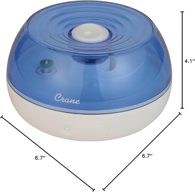 Crane Personal Ultrasonic Cool Mist Humidifier, - Image 8