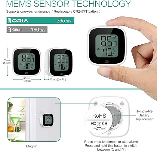Wireless Thermometer Hygrometer - Image 5